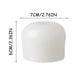 thumbnail image 3 of Fiudx Bandeja de Hielo con Forma de Oso, Molde para Cubitos de Hielo, Material Suave Apto para Uso Alimentario, Fácil de Limpiar, Ideal para Helados y Jugos, Ideal para Toda La Familia, Tamaño Grande, 3 of 3