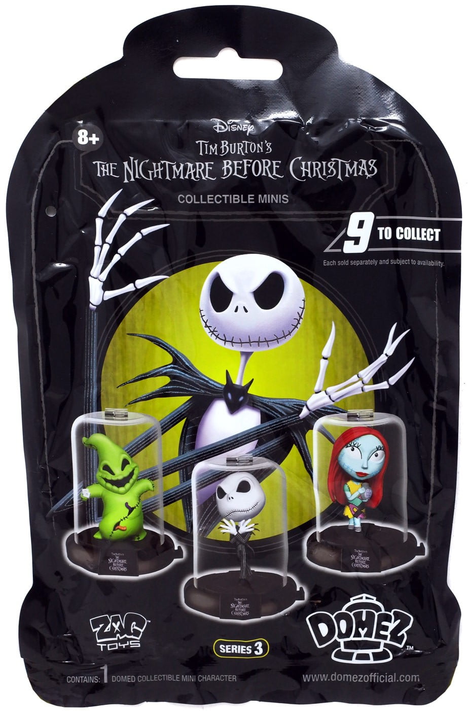 Disney Domez Series 3 Nightmare Before Christmas Mystery Pack