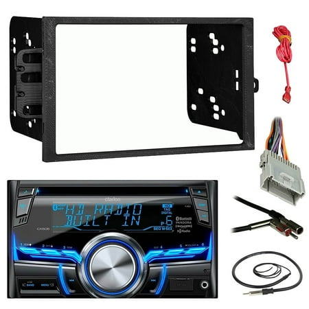 UPC 604697436458 product image for Clarion CX505 Double Din Bluetooth CD MP3 Car Stereo Receiver Bundle Combo With  | upcitemdb.com