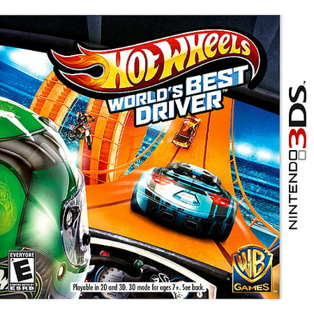 Hot Wheels: World's Best Driver (Nintendo 3DS) (Best 3ds Xl Games)