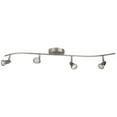 thumbnail image 2 of Y-Decor 4 Light LED Flush Mount Ceiling light in Brushed Nickel, 2 of 5