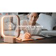 thumbnail image 3 of Heng Balance lamp Square Portable Wood, Switch in mid-air, USB-C LED Table lamp, Magnetic Desk lamp, Warm Eye-Care Lamp, Contemporary Modern Soft Light, Office, Home (REAL WOOD), 3 of 9