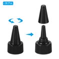 thumbnail image 3 of Uxcell Twist Bottle Caps, 36Pcs 28/410 Squeeze Bottle Cap Replacement Caps Black, 3 of 6