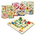 thumbnail image 3 of Juego Magnético De Madera 2 En 1, Laberinto De Ciudad, Ajedrez Volador Para Niños, Juguete Educativo, Habilidades Motoras Finas, Regalo De Cumpleaños Eigraketly FN006832-03, 3 of 6