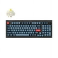 thumbnail image 1 of Keychron V5 Max Wireless RGB Mechanical Keyboard Hot-Swappable, Jupiter Banana Switches, ABS Plastic Frame - Knob,96% Layout (100 Keys), Windows Mac OS Linux, Carbon Black (V5M-D4), 1 of 8