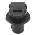 thumbnail image 1 of Rv Power Socket 7-Way RV Blade Power Socket Plug Accessory US 6-24V For 7-Pin RV And Trailer, 1 of 8