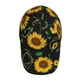 thumbnail image 4 of Balery Baseball Cap Adjustable Size for Running Workouts and Outdoor Activities All Seasons Dad Hat(Sunflowers3), 4 of 8