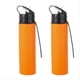 thumbnail image 1 of Orange Folding silicone 600ml water bottle cycling water cup, 1 of 5