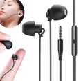 thumbnail image 1 of Auriculares invisibles HiFi con cable flexible, cancelación de ruido, interfaz de 3,55 mm, miniauriculares de gel de sílice, incluso para dormir, Bluetooth., 1 of 7