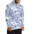 thumbnail image 5 of Men UPF 50+ Sun Protection Hoodie Shirt Quick Dry Long Sleeve Pullover Athletic Fishing Outdoor Blouse, 5 of 7