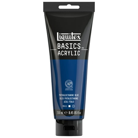 UPC: 0094376974829 | Liquitex BASICS Acrylic Color  250ml Tube  Pthalo Blue