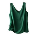 thumbnail image 3 of Fashionable V Neck Loose Pullover Tank Tops For Women With Sleeveless Tops 3x Top 3x Womens Tops Active Crop Baggy Shirts Women Adjustable Camisole Athletic Undershirt Women Satin Top Women 3x, 3 of 4