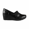 thumbnail image 2 of Zapato Confort Clasico Para Mujer CASTALIA 384-34 Negro Elaborado en piel, con plataforma de cuna y elástico ajustable en empeine CASTALIA  384-34, 2 of 2
