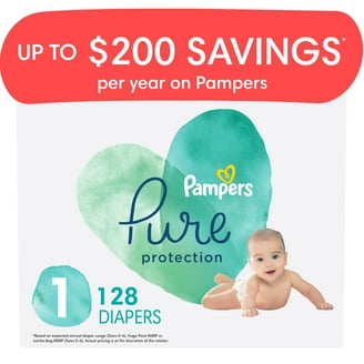Disposable Diaper Pampers Pure Nappies Size Pampers Pure