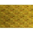 thumbnail image 1 of Ahgly Company Indoor Rectangle Oriental Yellow Industrial Area Rugs, 7' x 9', 1 of 4
