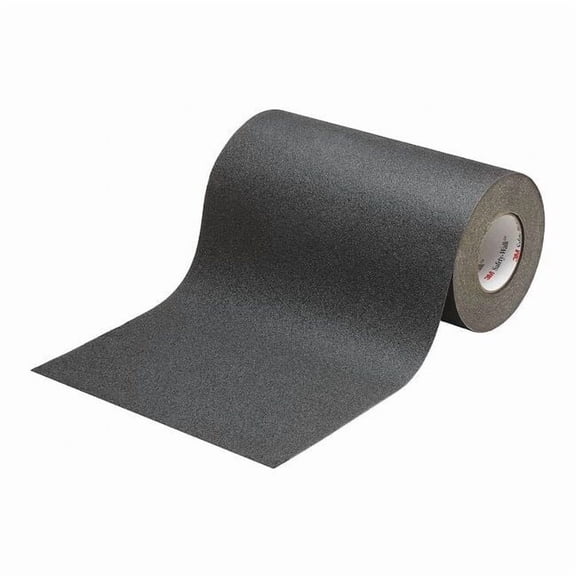 3m AntiSlip Tape,60 ftLx12 inW,BLK,60 Grit 610