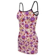 thumbnail image 5 of Ladies Elegant Sling Sleeveless Sexy Dress floral, 5 of 6