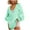Green, variant on Y2K Tops for Women Dressy Trendy Tunics Off Shoulder Adjustable Drawstring Neck Long Puff Sleeve Sexy Peplum Blouses