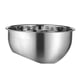 thumbnail image 2 of Colador y escurridor de cocina de acero inoxidable resistente para lavar arroz 8.86x4.53 pulgadas, 2 of 9