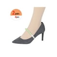 thumbnail image 4 of INSPIRE CHIC Women's Shoe Strap Belt Band with Pearls Elastic Shoe Strap Green M, 4 of 4