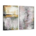 thumbnail image 2 of Pink and Yellow Smokes Diptych, 2 of 7