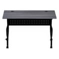 thumbnail image 5 of Lorell, Charcoal Flip Top Training Table, 1 Each, 5 of 7