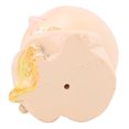 thumbnail image 3 of Macetero con cara divertida, macetero con cabeza de niña, decoración innovadora, macetero suculento de resina para el hogar y la Oficina, color rosa amarillento, 3 of 14