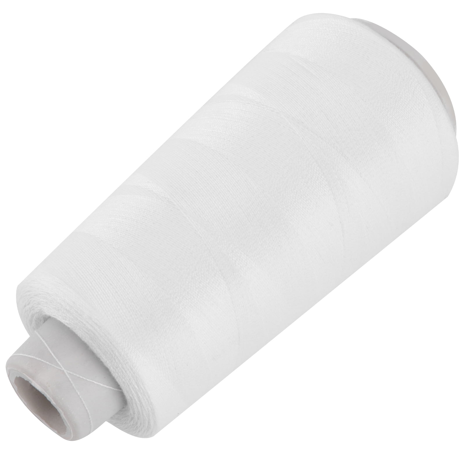 White Bleached 3000 Yards Polyester Sewing Thread for Sewing Machine