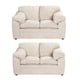 thumbnail image 1 of Sala 2-2 TRINITY Aston ( 2 piezas Love Seat ) Beige York Para Sala, 1 of 8
