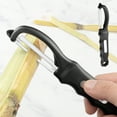 thumbnail image 1 of Aodebiao Stainless Steel Peeler Vegetable Fruit Potato Peeler Ergonomic Handle Kitchen Tool Sharp Blade Multifunctional Peeling Artifact Fast Efficient Smooth Peeler Easy Clean, 1 of 5