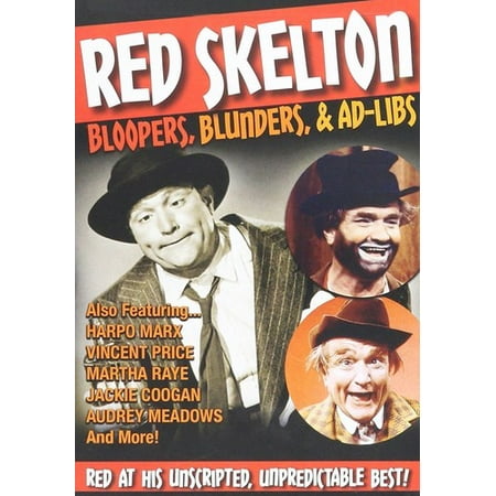 Red Skelton: Bloopers, Blunders & Ad-Libs (DVD) (Best Tv Show Bloopers)