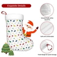 thumbnail image 5 of Yiaed Happy Graduation Print Christmas Stockings, Christmas Stockings Hanging Ornaments, Christmas Stockings for Family Christmas Holiday Decorations, 5 of 7