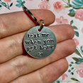 thumbnail image 4 of Trucker Driver Keychain Pendant Silver Stainless Steel Creative Holiday Gifts, 4 of 5