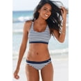 thumbnail image 3 of LASCANA Women's Cross Back Scoop Bikini Swimsuit Top Bra Sizing Band, 3 of 6