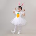 thumbnail image 1 of Bonito disfraz de conejito para niños, mono de animales de carnaval, conjuntos de ropa de conejo Unisex, tutú de Pascua para niñas, vestidos de 110cm Gao Jinjia LED, 1 of 2