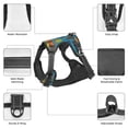 thumbnail image 6 of Lsque Animals In Camping Dog Harness, No-Pull Pet Harness with 2 Leash Clips, Adjustable Soft Padded Dog Vest with Easy Control Handle for Large Dogs-X-Large, 6 of 9