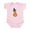 Petal Pink, variant on CafePress - PD Moreno's Halloween Puppy - Baby Light Bodysuit, Size Newborn - 24 Months