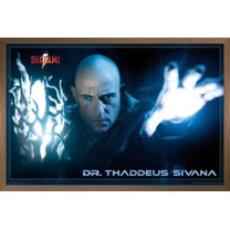 DC Comics Movie - Shazam - Dr. Sivana Wall Poster, 22.375" x 34", Framed