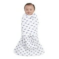 thumbnail image 6 of HALO Sleepsack Swaddle, 100 percent cotton, Navy Hedgehog, Infant Boys, 4-6 Months, 6 of 8