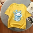 thumbnail image 6 of Sanrio Cinnamoroll Girl Gothic Y2k Top Aesthetic Harajuku Summer New Oversized T Shirt Multicolor Graphic T Shirts Women Clothes, 6 of 22