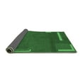 thumbnail image 2 of Ahgly Company Indoor Square Abstract Emerald Green Modern Area Rugs, 5' Square, 2 of 4