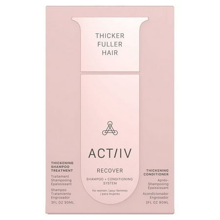 Recover Shampoo & Conditioning System for Women Recover by ACTiiV Hair Science 3oz