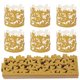 thumbnail image 1 of KAKOWELY 50 anillos para servilletas de fiesta, soporte para anillos de servilleta de papel, hebilla hueca para servilletas, exquisito soporte para servilletas, 1 of 4