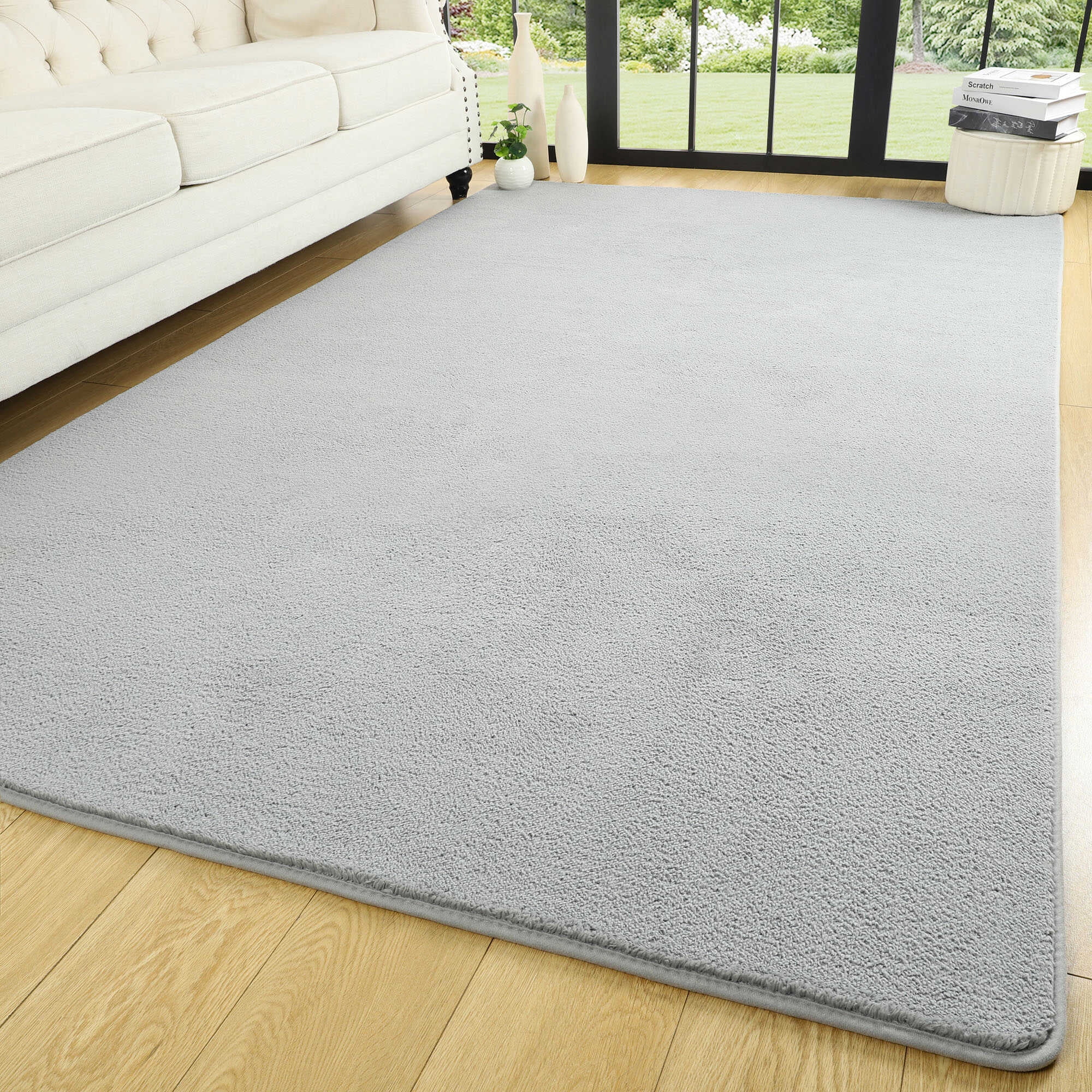 Softlife Ultra Cozy Area Rug Stylish Shag Plush Carpets for Bedroom