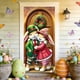 thumbnail image 5 of CaiYueKe Easter Door Cover Curtain Decoration for Spring Holiday Party, Bunny Egg Themed Hanging Door Banner Wall Decor, Festive Home Indoor Outdoor Welcome Sign with Religious Cross Pattern, 5 of 7