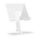 thumbnail image 1 of Soporte de tableta de acrílico para escritorio Soporte de soporte de tableta de teléfono ligero para de noche, 1 of 9
