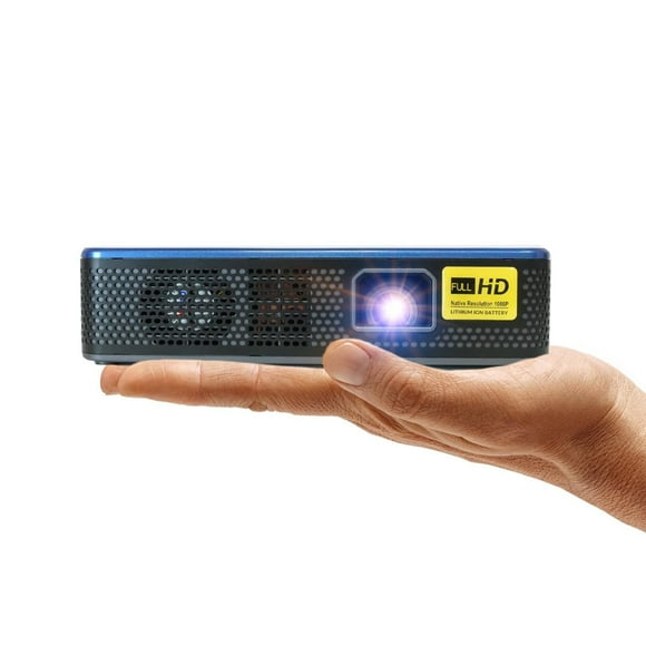 AAXA M7 DLP Pico Projector, Native 1080p, 1200 Lumens, 3 Hour Battery