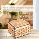 thumbnail image 3 of Caja de música, 1 pieza de madera con manivela, regalo musical, caja de música con manivela, diseño de clase mundial, 3 of 13