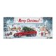 thumbnail image 3 of Feliz Navidad Navidad El Fondo Fiesta De Navidad Papá Noel Fotografía Navidad Puerta De Garaje Fondo Decoración Para Fiestas 7 * 16 Pies., 3 of 5
