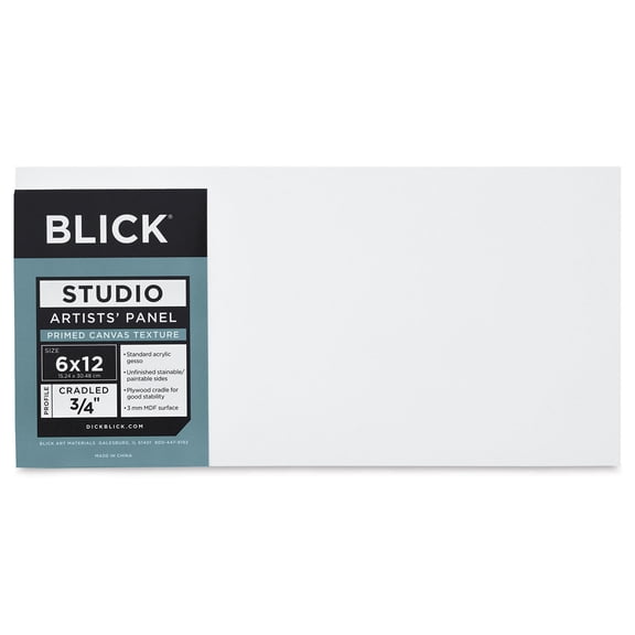 Blick Studio Artists' Board - 6" x 12" x 3/4", Traditional